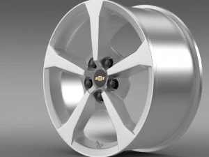 Felge f&uuml;r Chevrolet Camaro Cabrio 2014 3D Modell