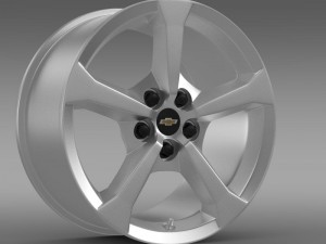 chevrolet camaro convertible 2014 rim 3D-Modell