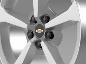 chevrolet camaro convertible 2014 rim 3D-Modell