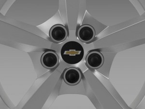 chevrolet camaro convertible 2014 rim 3D-Modell