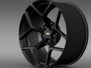 chevrolet camaro z28 2014 rim 3D Model