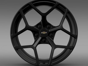 chevrolet camaro z28 2014 rim 3D Модель