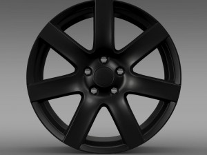 jeep wrangler anlimited altitude 2014 rim 3D Model