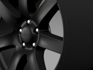 jeep wrangler anlimited altitude 2014 rim 3D Model