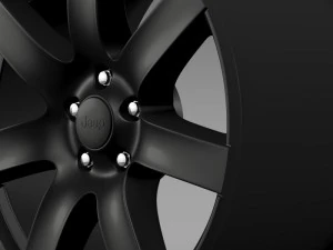 jeep wrangler anlimited altitude 2014 rim 3D Model