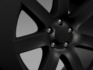 jeep wrangler anlimited altitude 2014 rim 3D Model