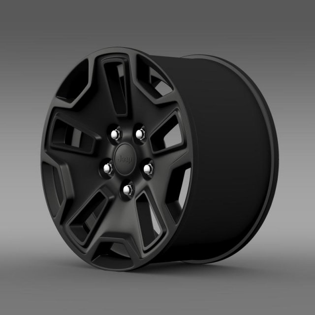 jeep wrangler willys wheeler edition 2014 rim 3D 모델 .c4d .max .obj .3ds .fbx .stl .blend 
