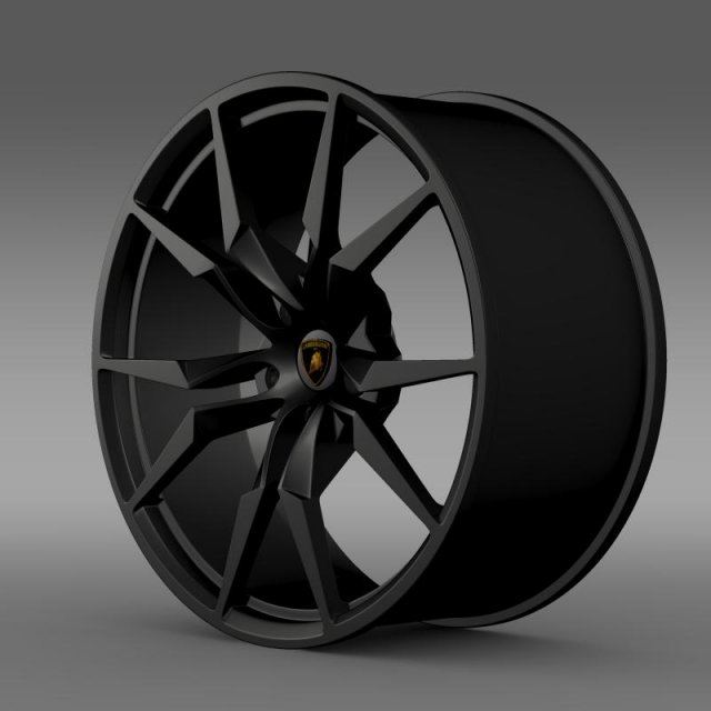 lamborghini aventador 50 ae rim 3D-Modell .c4d .max .obj .3ds .fbx .stl .blend 