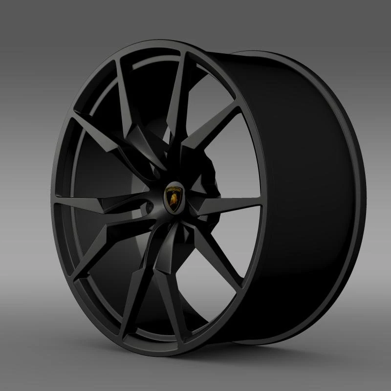 lamborghini aventador 50 ae rim 3D Model .c4d .max .obj .3ds .fbx .stl .blend
