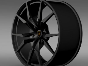 lamborghini aventador 50 ae rim 3D Model