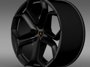 lamborghini aventador rim 3D Model