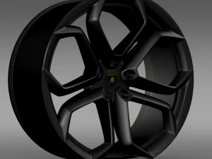 lamborghini aventador rim 3D Model