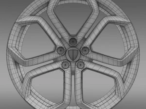 lamborghini aventador rim 3D Model