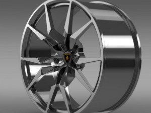 lamborghini aventador roadster rim 3D Model