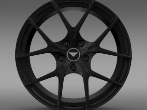 porsche 991 v gt 2014 rim Modèle 3D