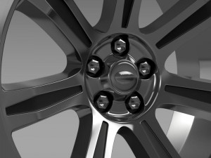 rangerover autobiography black rim 3D Модель