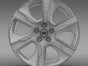 rangerover hybrid rim 3D Model