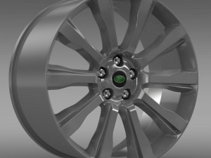 rangerover supercharged rim 3D-Modell