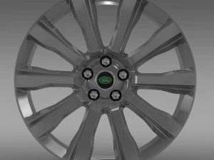 rangerover supercharged rim 3D Model