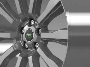 rangerover supercharged rim 3D-Modell