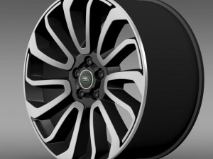rangerover v8 rim Modello 3D