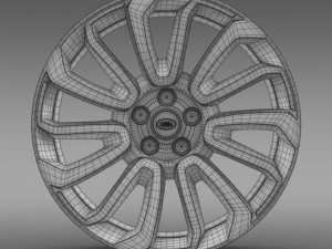 rangerover v8 rim 3D 모델