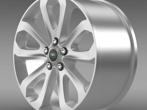 rangerover vogue sdv8 rim Model 3D