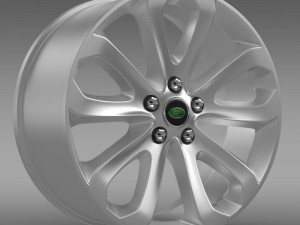 rangerover vogue sdv8 rim 3D 모델