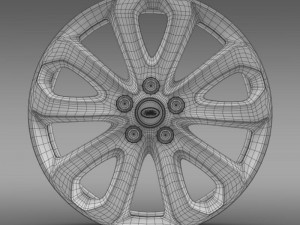 rangerover vogue sdv8 rim 3D 모델