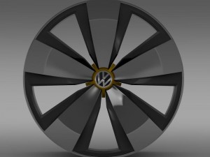 volkswagen beetle dune rim Modèle 3D