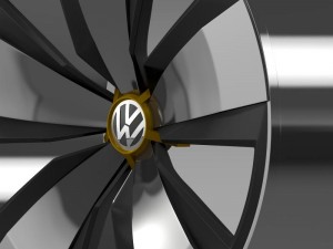 volkswagen beetle dune rim Modèle 3D