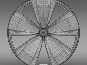 volkswagen beetle dune rim Modèle 3D