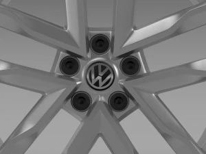 volkswagen polo tsi bluemotion rim 3D Model