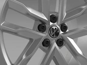 volkswagen polo tsi bluemotion rim 3D Model