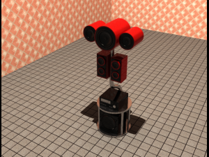 akkustik system 3Dモデル
