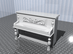 piano 3Dモデル