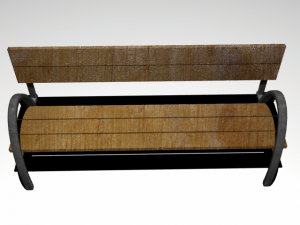 only bench 3D Модель