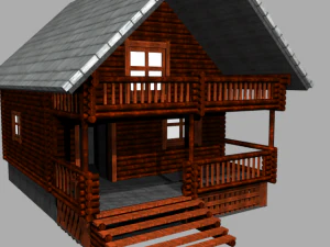 casa pequena Modelo 3D
