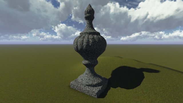 secular stone 3D Model .c4d .max .obj .3ds .fbx .stl .blend