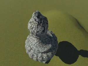 secular stone 3D Model