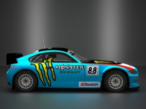 bmw z4 motorsport 3D Модель