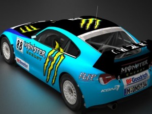 bmw z4 motorsport 3D Модель