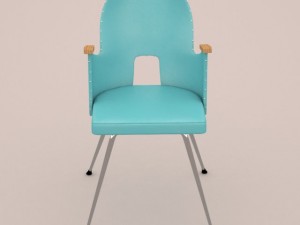 retro chair Modelo 3D