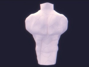 male bust 3Dモデル