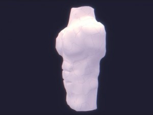 male bust 3Dモデル