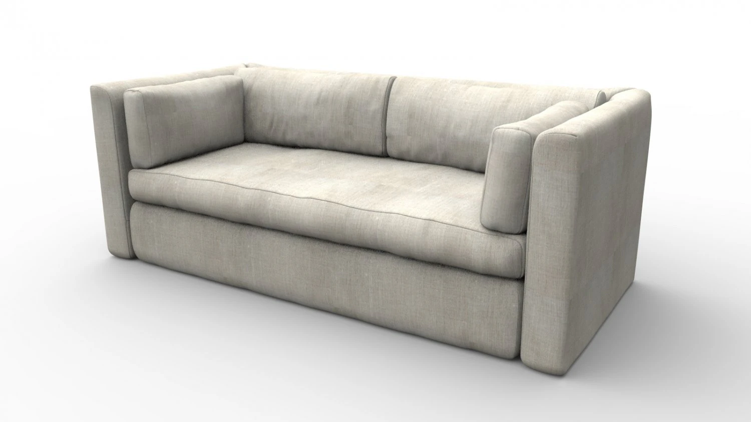 hackney sofa 3D Model .c4d .max .obj .3ds .fbx .stl .blend 