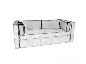 hackney sofa Modèle 3D