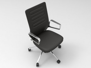 vitra ac4 office chair Modèle 3D