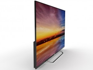 sony w8 led tv 3D-Modell