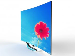 lg 55ec9300 curved oled tv 3D Model
